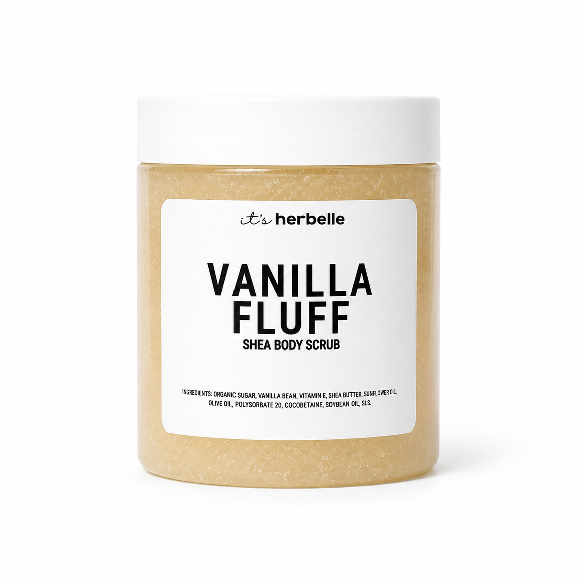 Vanilla Fluff Exfoliating Body Scrub
